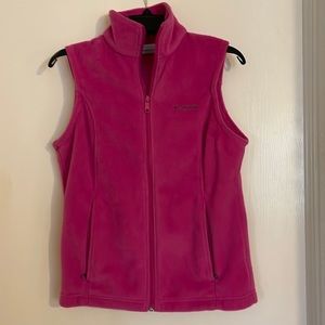 Columbia fleece vest. Size small